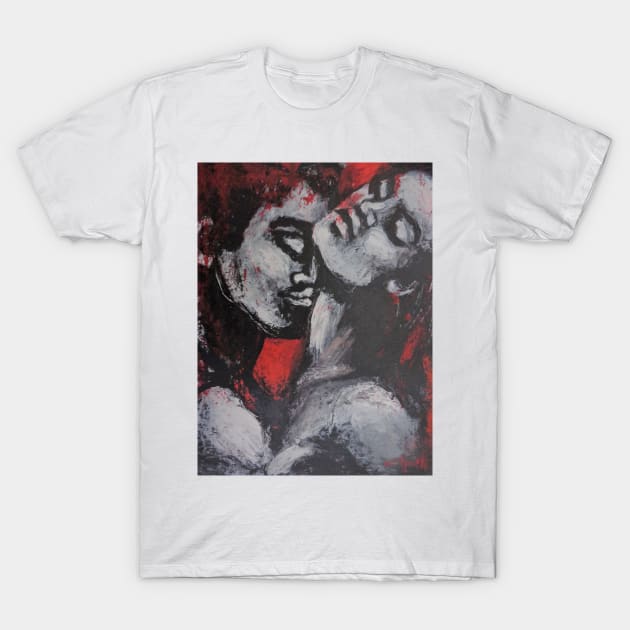 Lovers - Passionate 4 T-Shirt by CarmenT